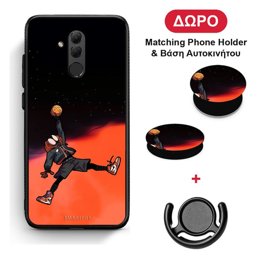 Basketball Hero - Huawei Mate 20 Lite θήκη + Δώρο Phone Holder & Βάση Αυτοκινήτου