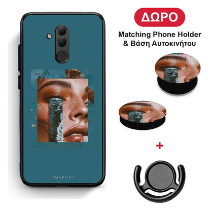 Cry An Ocean - Huawei Mate 20 Lite θήκη + Δώρο Phone Holder & Βάση Αυτοκινήτου