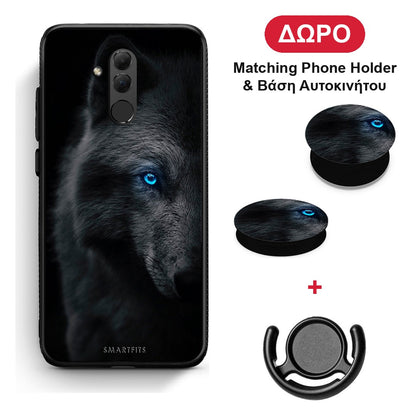 Dark Wolf - Huawei Mate 20 Lite θήκη + Δώρο Phone Holder & Βάση Αυτοκινήτου