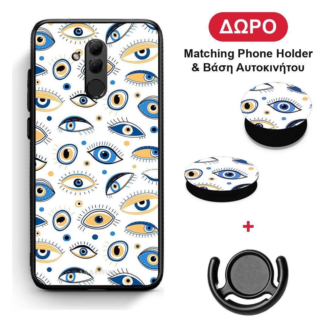 Ftou Ftou - Huawei Mate 20 Lite θήκη + Δώρο Phone Holder & Βάση Αυτοκινήτου