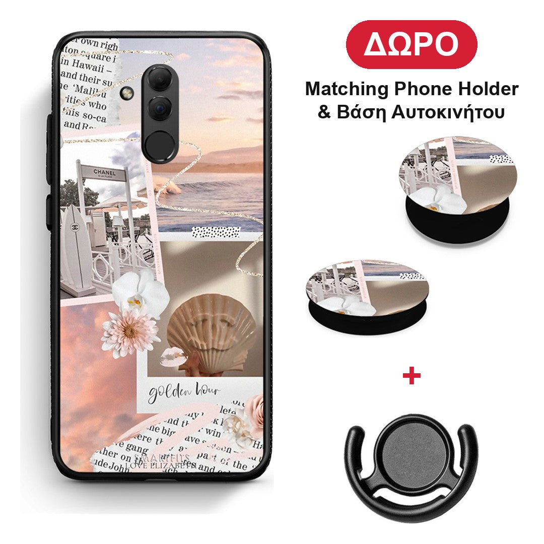 Golden Hour - Huawei Mate 20 Lite θήκη + Δώρο Phone Holder & Βάση Αυτοκινήτου