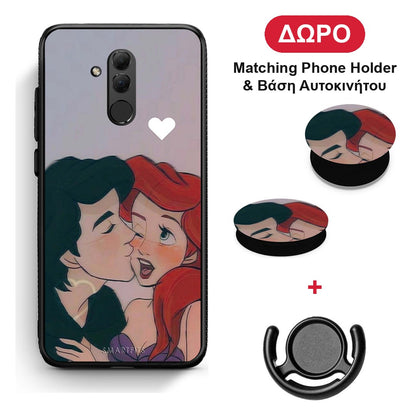 Mermaid Couple - Huawei Mate 20 Lite θήκη + Δώρο Phone Holder & Βάση Αυτοκινήτου