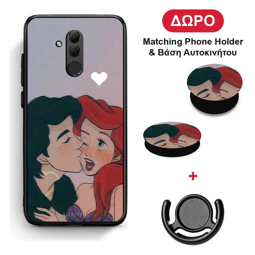 Mermaid Couple - Huawei Mate 20 Lite θήκη + Δώρο Phone Holder & Βάση Αυτοκινήτου