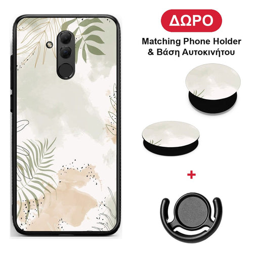 Nude Plants - Huawei Mate 20 Lite θήκη + Δώρο Phone Holder & Βάση Αυτοκινήτου
