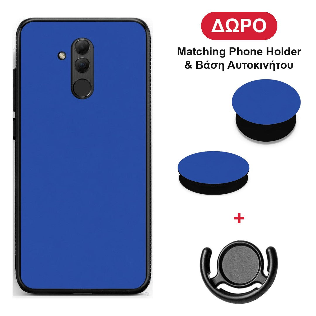 Royal Blue - Huawei Mate 20 Lite θήκη + Δώρο Phone Holder & Βάση Αυτοκινήτου