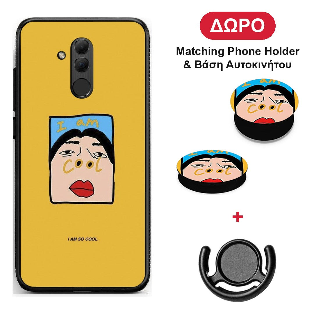 So Cool - Huawei Mate 20 Lite θήκη + Δώρο Phone Holder & Βάση Αυτοκινήτου