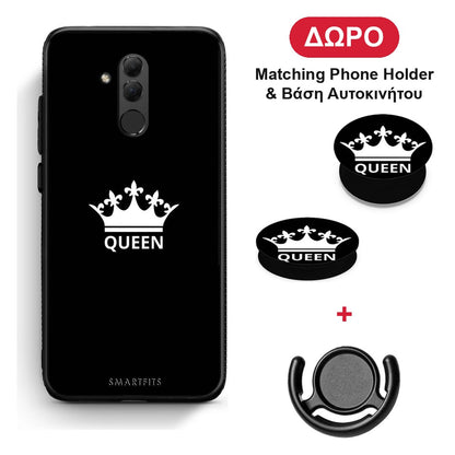 Valentine Queen - Huawei Mate 20 Lite θήκη + Δώρο Phone Holder & Βάση Αυτοκινήτου