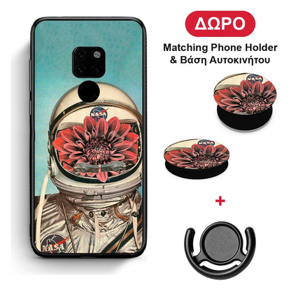 Nasa Bloom - Huawei Mate 20 θήκη + Δώρο Phone Holder & Βάση Αυτοκινήτου