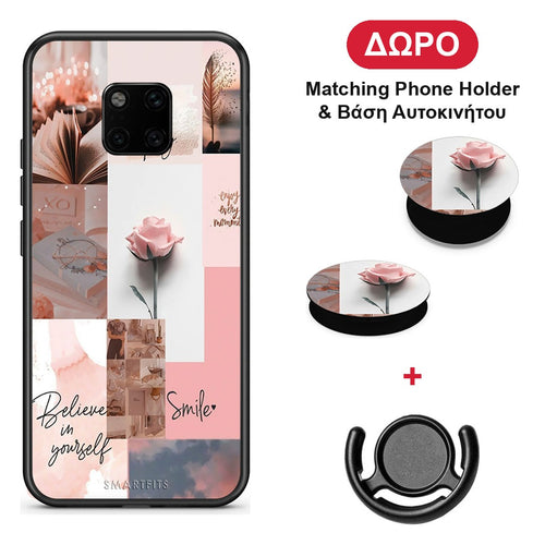 Aesthetic Collage - Huawei Mate 20 Pro θήκη + Δώρο Phone Holder & Βάση Αυτοκινήτου