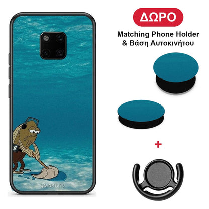Clean The Ocean - Huawei Mate 20 Pro θήκη + Δώρο Phone Holder & Βάση Αυτοκινήτου