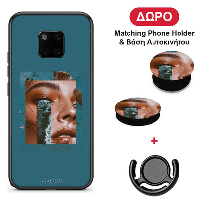 Cry An Ocean - Huawei Mate 20 Pro θήκη + Δώρο Phone Holder & Βάση Αυτοκινήτου