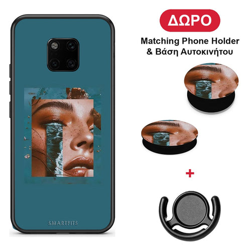 Cry An Ocean - Huawei Mate 20 Pro θήκη + Δώρο Phone Holder & Βάση Αυτοκινήτου
