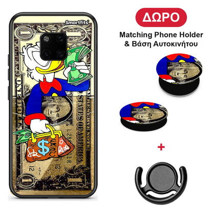 Duck Money - Huawei Mate 20 Pro θήκη + Δώρο Phone Holder & Βάση Αυτοκινήτου