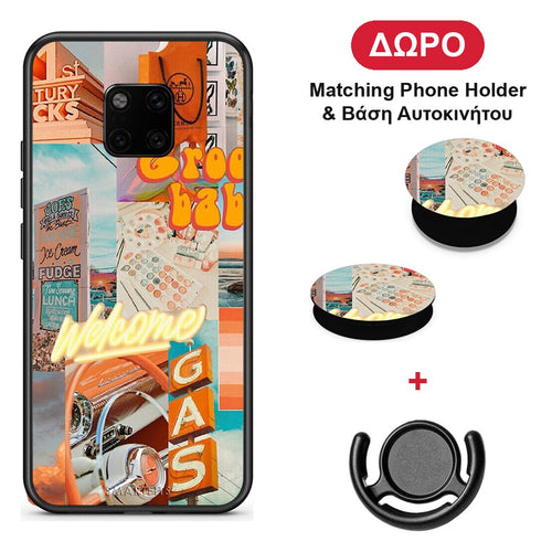 Groovy Babe - Huawei Mate 20 Pro θήκη + Δώρο Phone Holder & Βάση Αυτοκινήτου