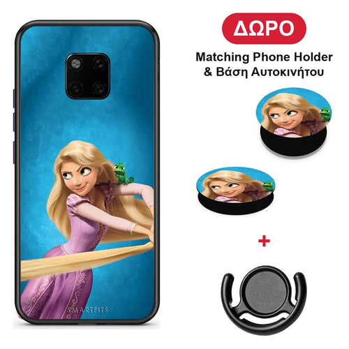 Tangled 2 - Huawei Mate 20 Pro θήκη + Δώρο Phone Holder & Βάση Αυτοκινήτου