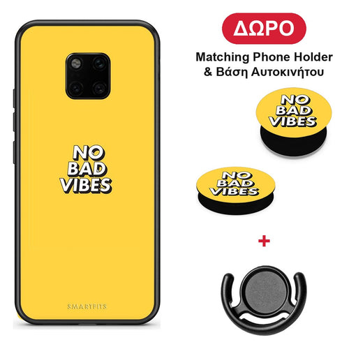 Text Vibes - Huawei Mate 20 Pro θήκη + Δώρο Phone Holder & Βάση Αυτοκινήτου