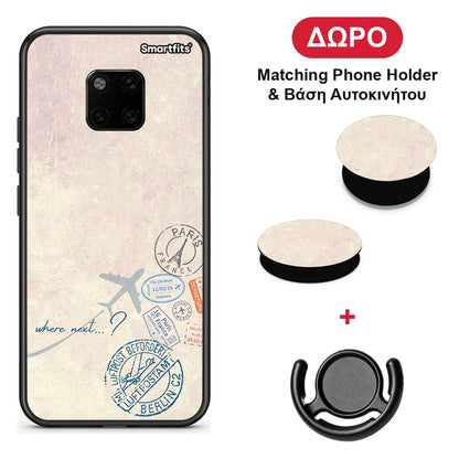 Where Next - Huawei Mate 20 Pro θήκη + Δώρο Phone Holder & Βάση Αυτοκινήτου