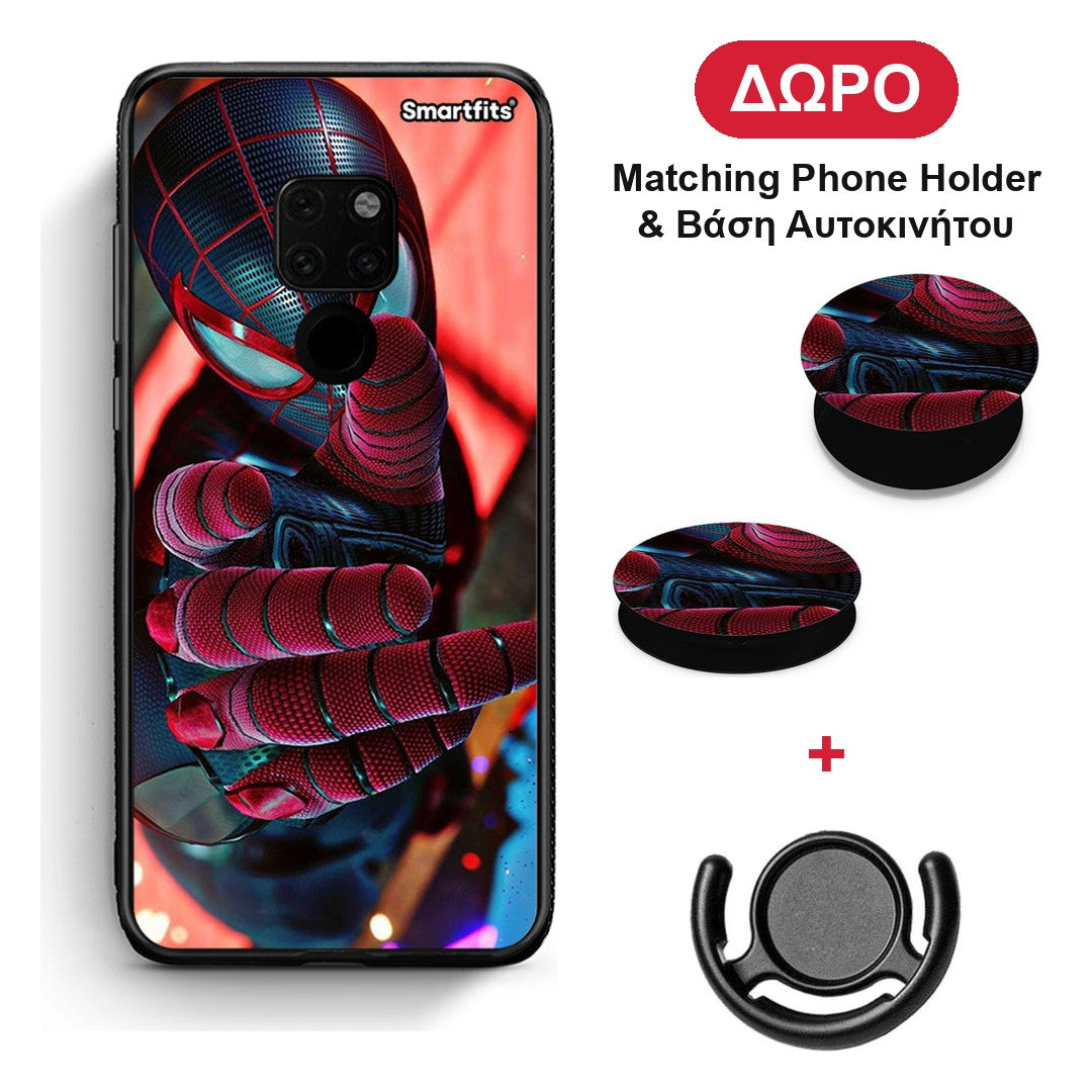 Spider Hand - Huawei Mate 20 θήκη + Δώρο Phone Holder & Βάση Αυτοκινήτου