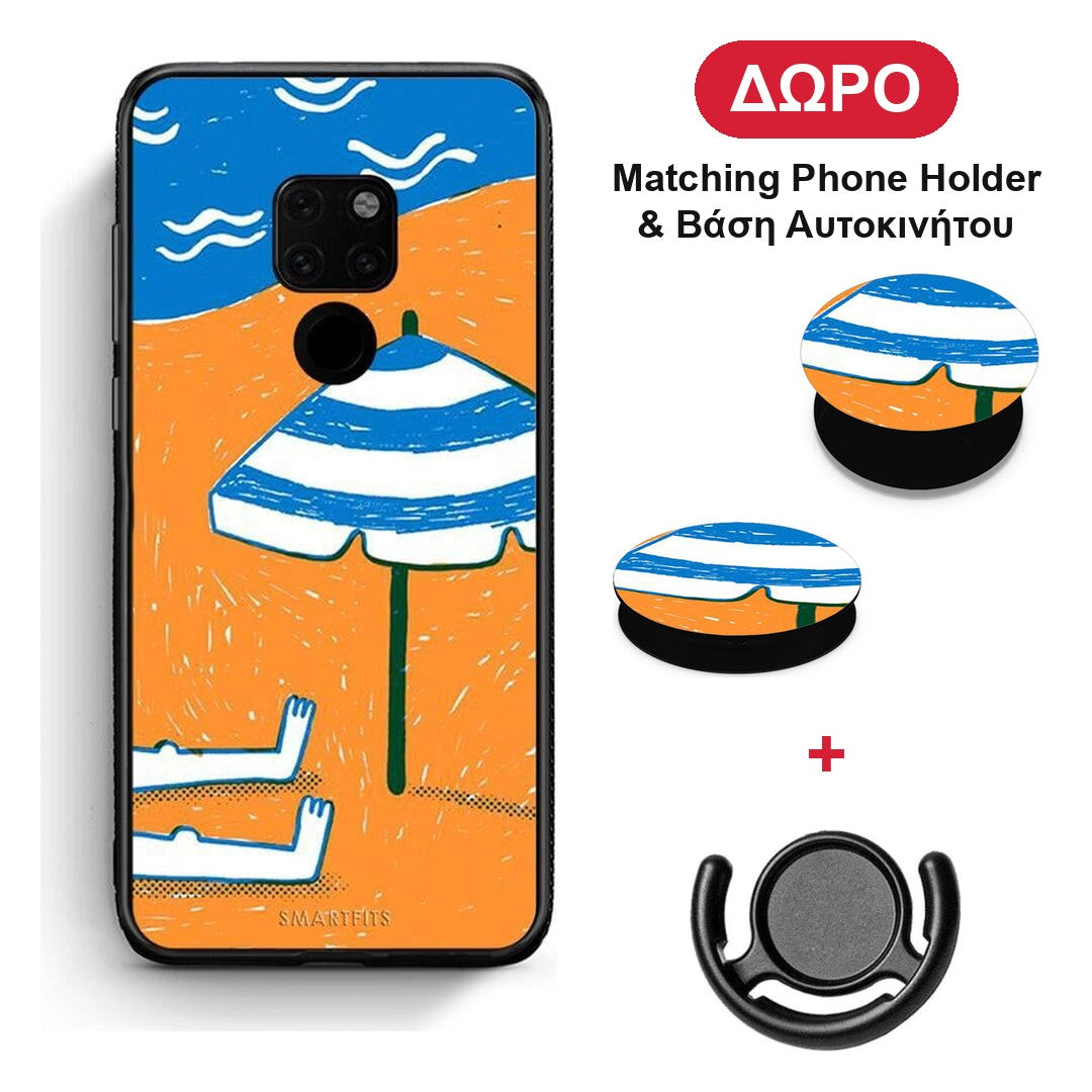Summering - Huawei Mate 20 θήκη + Δώρο Phone Holder & Βάση Αυτοκινήτου