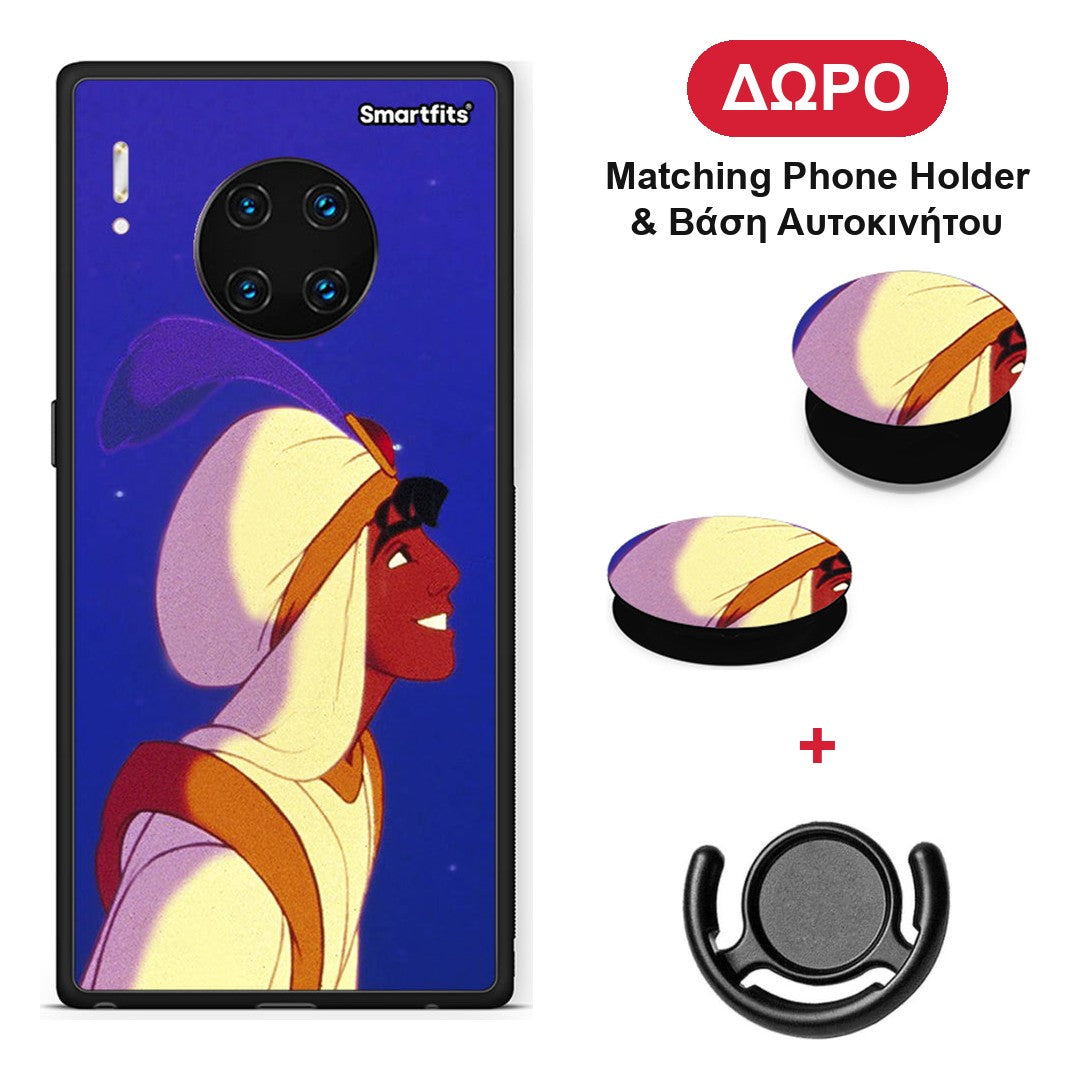 Alladin And Jasmine Love 1 - Huawei Mate 30 Pro θήκη + Δώρο Phone Holder & Βάση Αυτοκινήτου