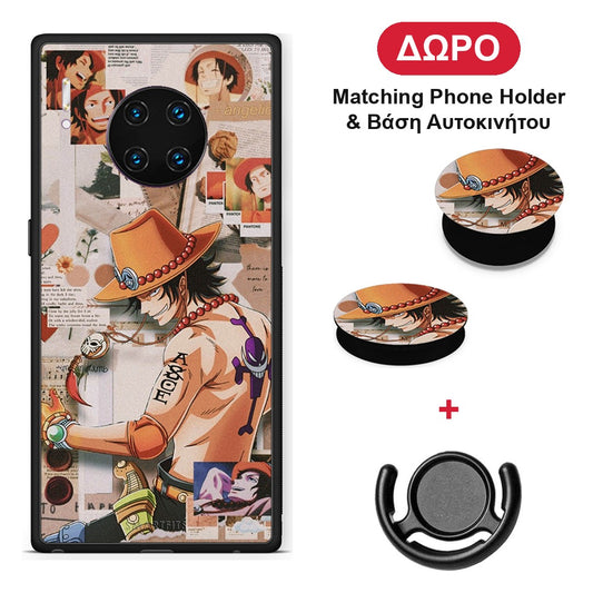 Anime Collage - Huawei Mate 30 Pro θήκη + Δώρο Phone Holder & Βάση Αυτοκινήτου