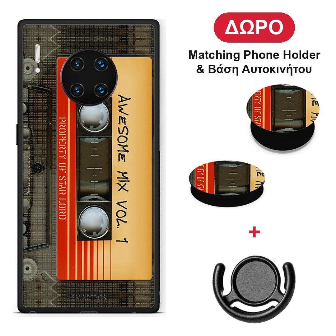 Awesome Mix - Huawei Mate 30 Pro θήκη + Δώρο Phone Holder & Βάση Αυτοκινήτου