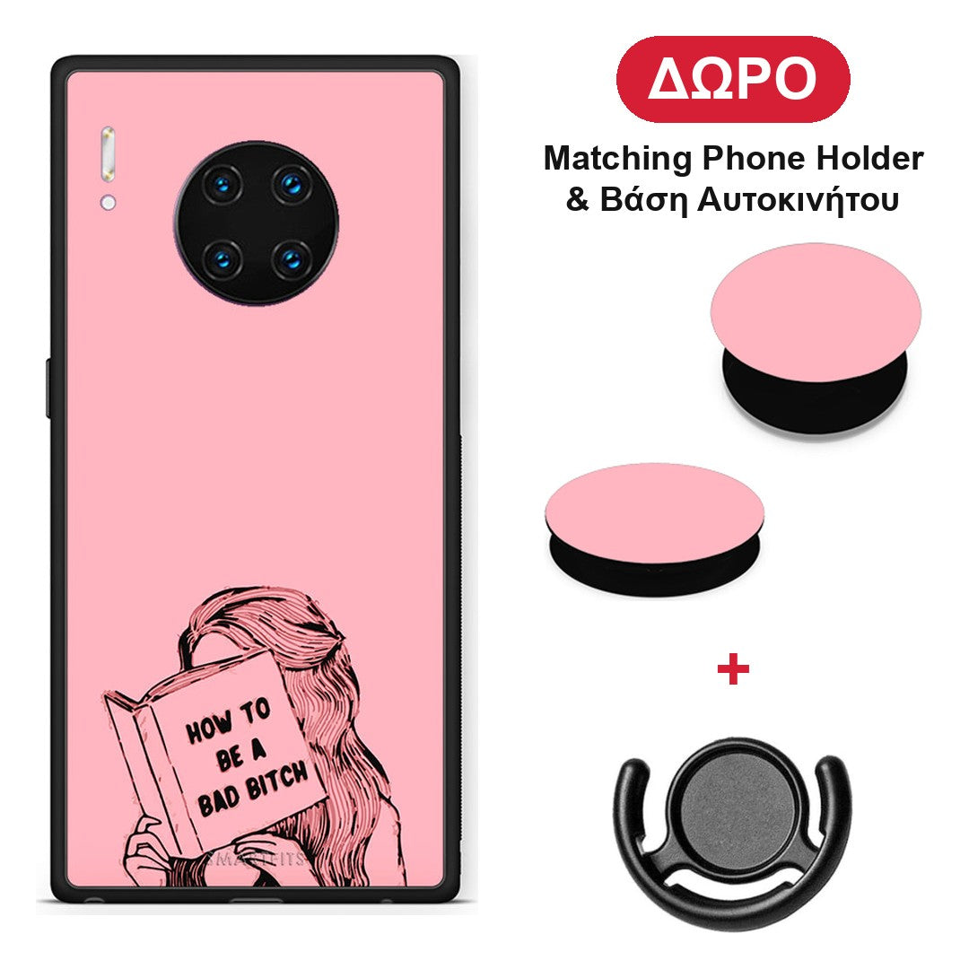 Bad Bitch - Huawei Mate 30 Pro θήκη + Δώρο Phone Holder & Βάση Αυτοκινήτου