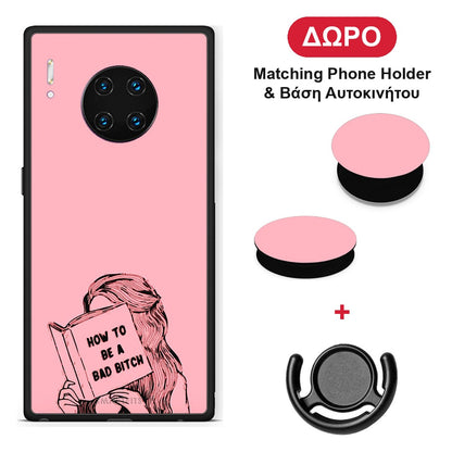Bad Bitch - Huawei Mate 30 Pro θήκη + Δώρο Phone Holder & Βάση Αυτοκινήτου