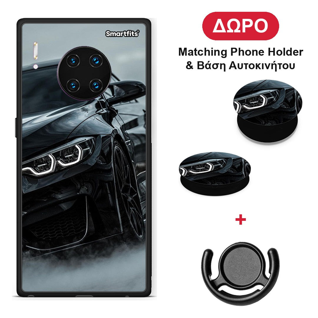 Black BMW - Huawei Mate 30 Pro θήκη + Δώρο Phone Holder & Βάση Αυτοκινήτου