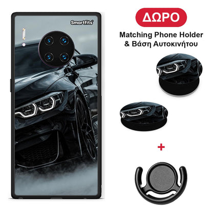 Black BMW - Huawei Mate 30 Pro θήκη + Δώρο Phone Holder & Βάση Αυτοκινήτου