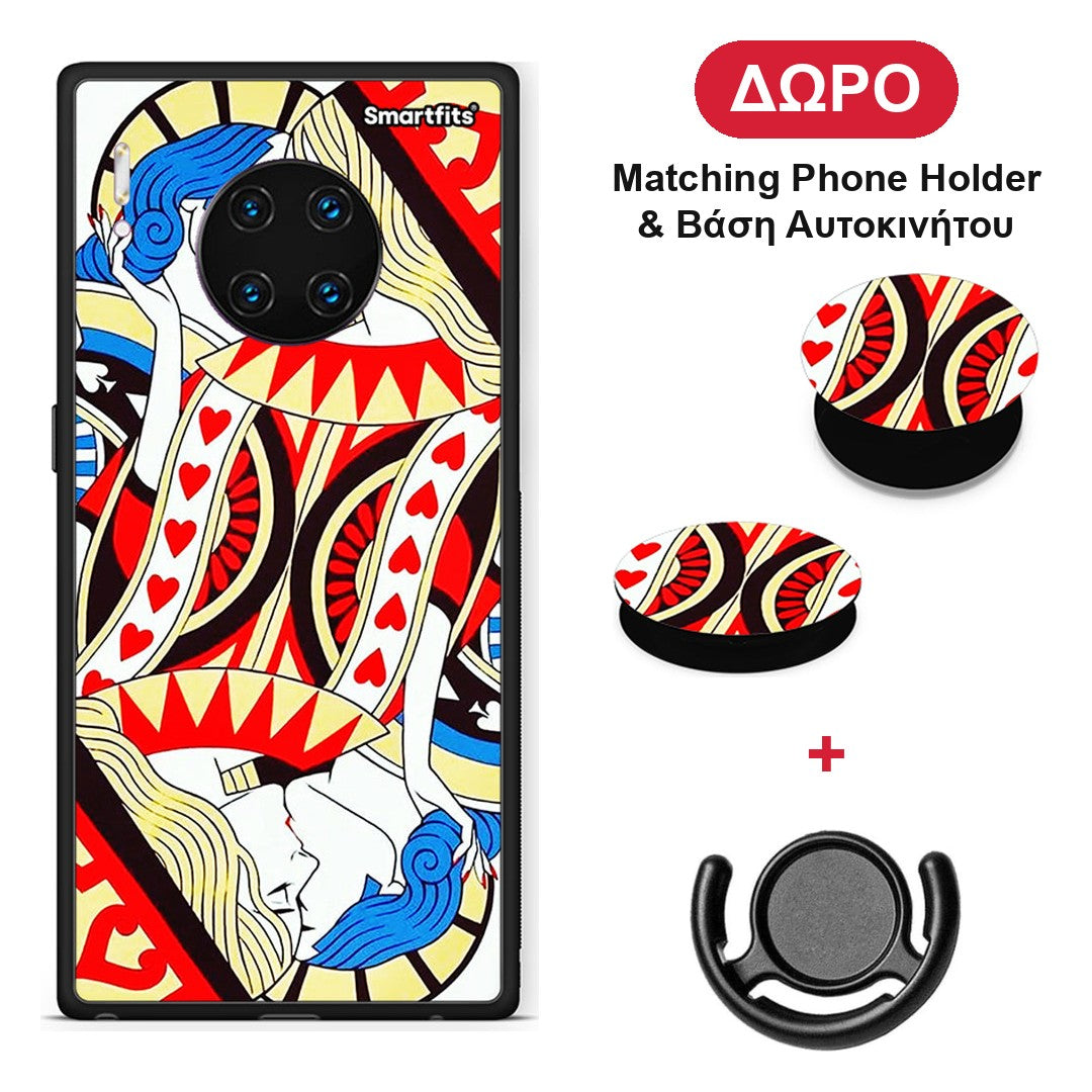 Card Love - Huawei Mate 30 Pro θήκη + Δώρο Phone Holder & Βάση Αυτοκινήτου