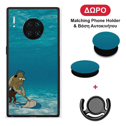 Clean The Ocean - Huawei Mate 30 Pro θήκη + Δώρο Phone Holder & Βάση Αυτοκινήτου