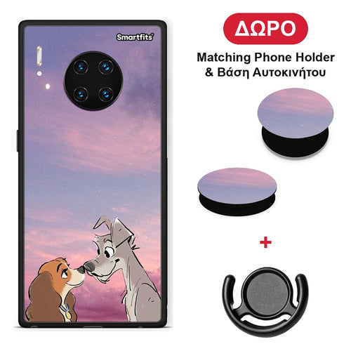 Lady And Tramp - Huawei Mate 30 Pro θήκη + Δώρο Phone Holder & Βάση Αυτοκινήτου