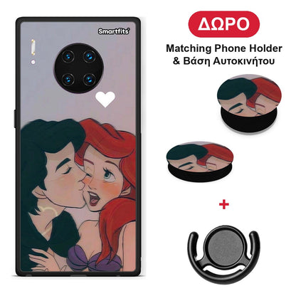 Mermaid Couple - Huawei Mate 30 Pro θήκη + Δώρο Phone Holder & Βάση Αυτοκινήτου