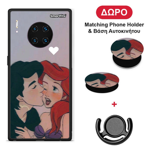 Mermaid Couple - Huawei Mate 30 Pro θήκη + Δώρο Phone Holder & Βάση Αυτοκινήτου