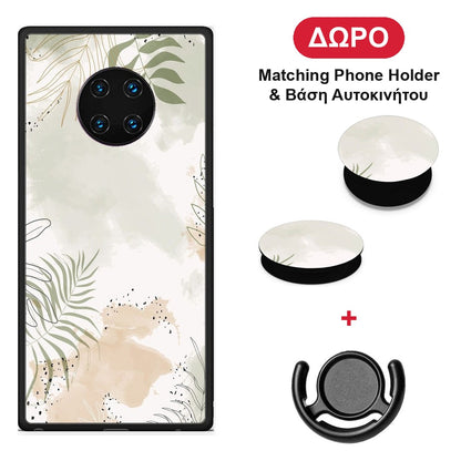 Nude Plants - Huawei Mate 30 Pro θήκη + Δώρο Phone Holder & Βάση Αυτοκινήτου