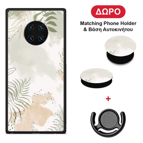 Nude Plants - Huawei Mate 30 Pro θήκη + Δώρο Phone Holder & Βάση Αυτοκινήτου