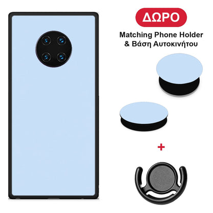 Powder Blue - Huawei Mate 30 Pro θήκη + Δώρο Phone Holder & Βάση Αυτοκινήτου