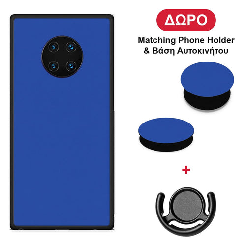 Royal Blue - Huawei Mate 30 Pro θήκη + Δώρο Phone Holder & Βάση Αυτοκινήτου
