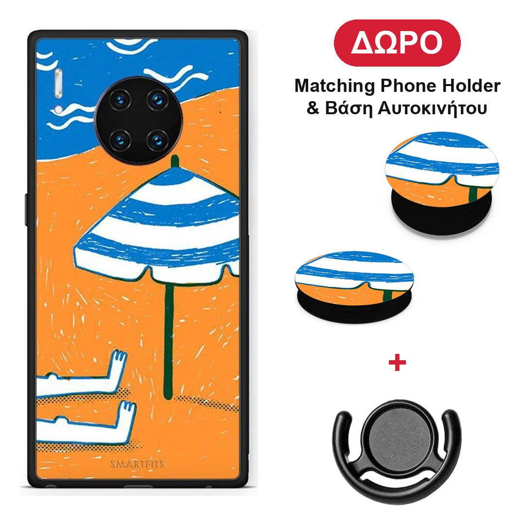 Summering - Huawei Mate 30 Pro θήκη + Δώρο Phone Holder & Βάση Αυτοκινήτου