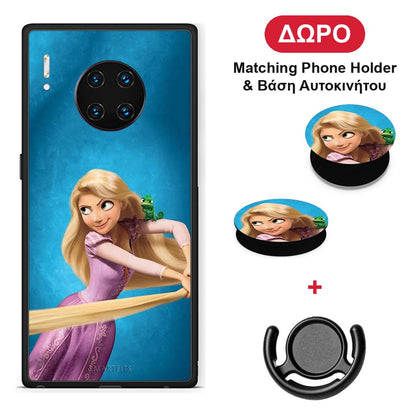 Tangled 2 - Huawei Mate 30 Pro θήκη + Δώρο Phone Holder & Βάση Αυτοκινήτου