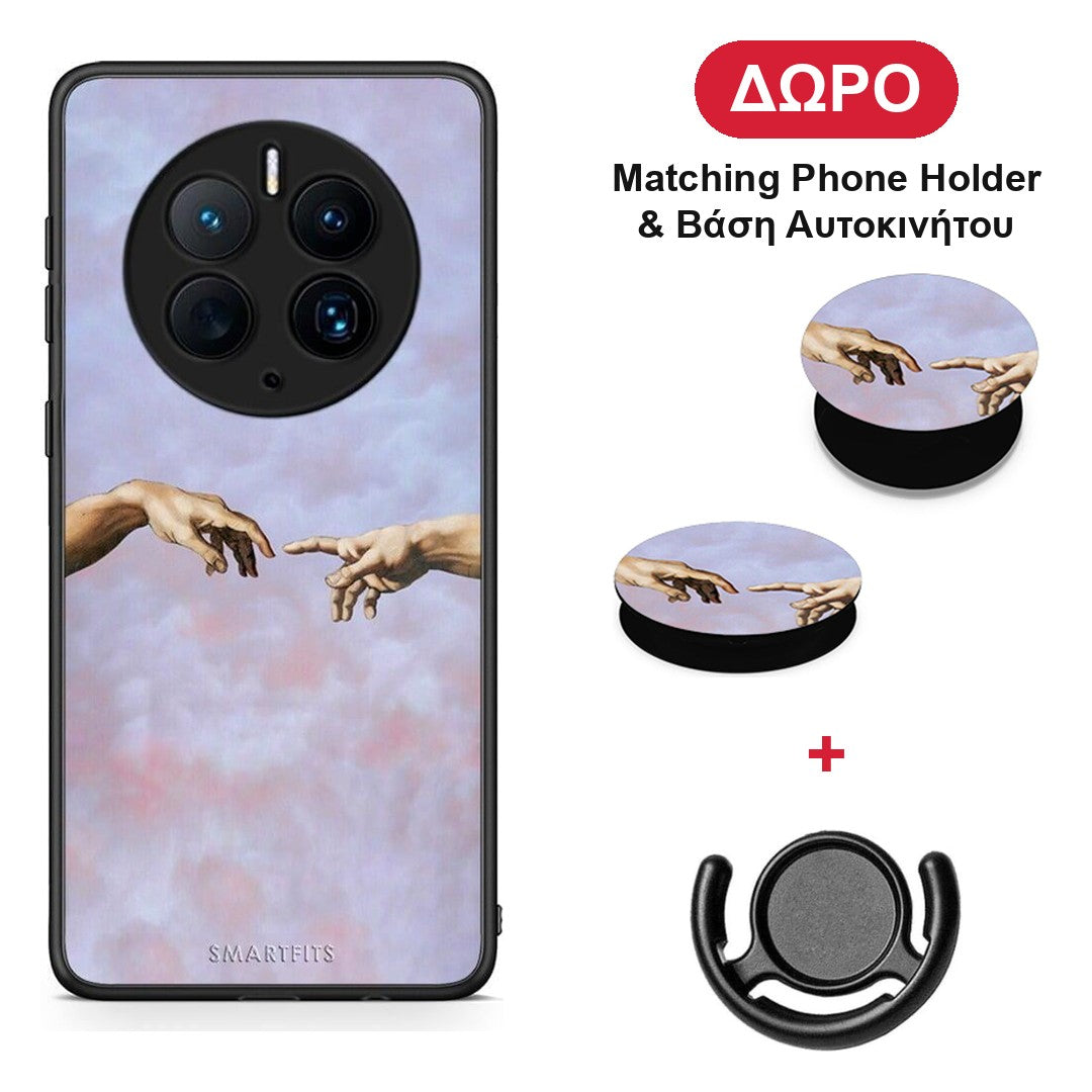 Adam Hand - Huawei Mate 50 Pro θήκη + Δώρο Phone Holder & Βάση Αυτοκινήτου
