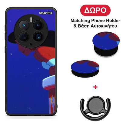 Alladin And Jasmine Love 2 - Huawei Mate 50 Pro θήκη + Δώρο Phone Holder & Βάση Αυτοκινήτου