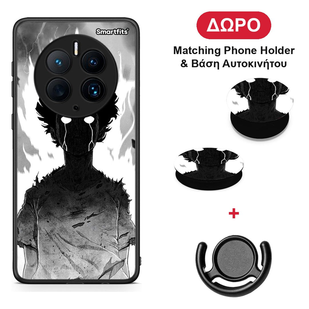 Anime Boy - Huawei Mate 50 Pro θήκη + Δώρο Phone Holder & Βάση Αυτοκινήτου