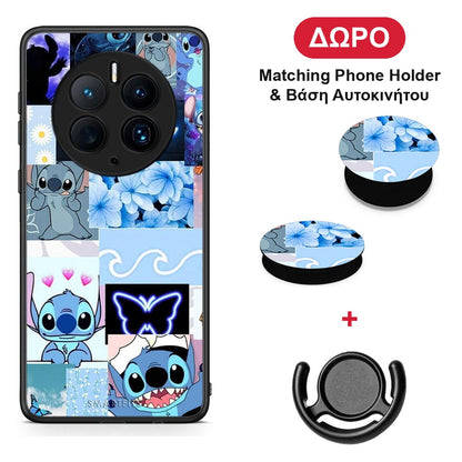 Collage Good Vibes - Huawei Mate 50 Pro θήκη + Δώρο Phone Holder & Βάση Αυτοκινήτου