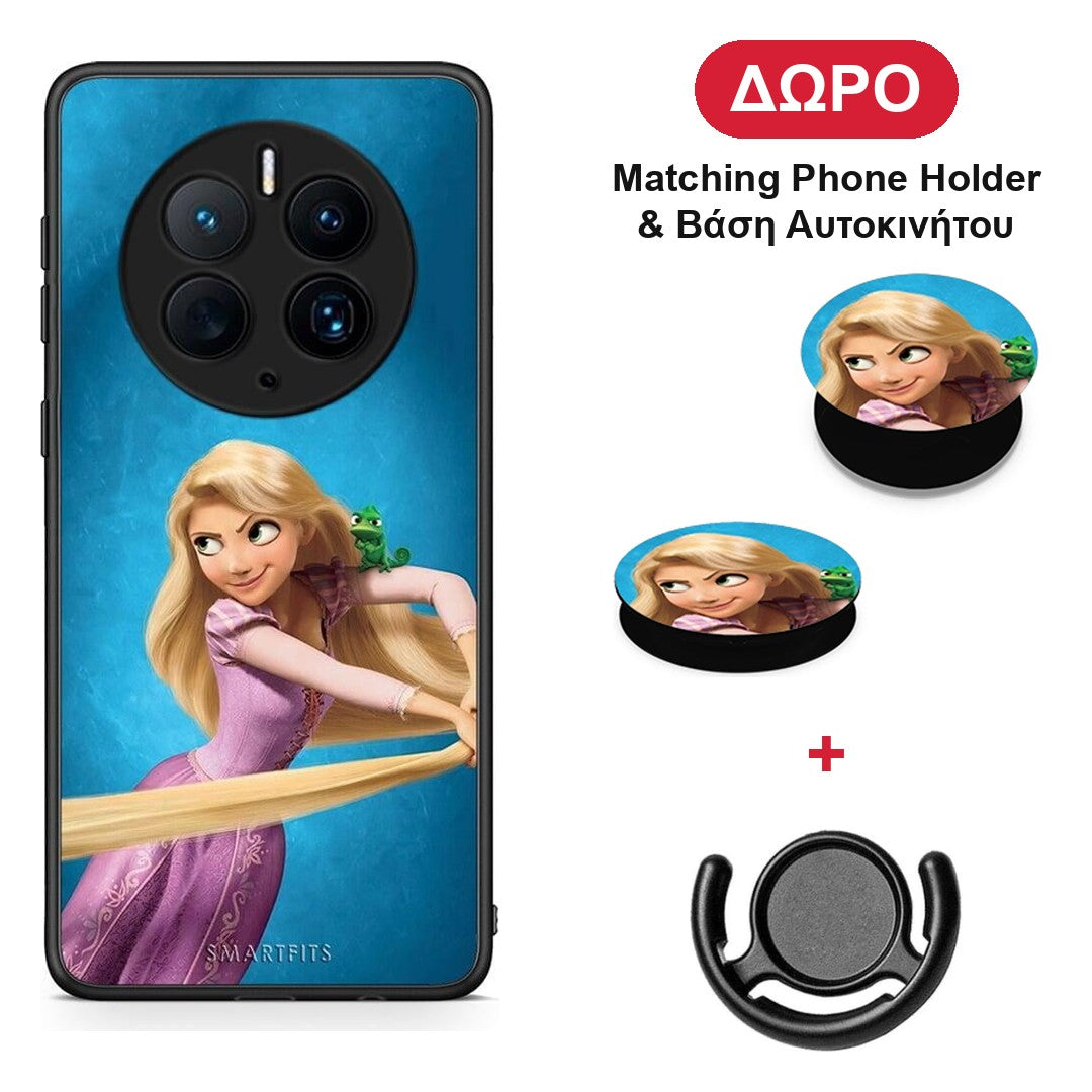 Tangled 2 - Huawei Mate 50 Pro θήκη + Δώρο Phone Holder & Βάση Αυτοκινήτου