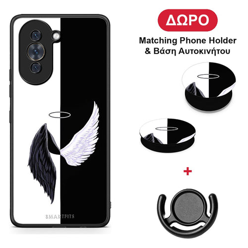 Angels Demons - Huawei Nova 10 θήκη + Δώρο Phone Holder & Βάση Αυτοκινήτου