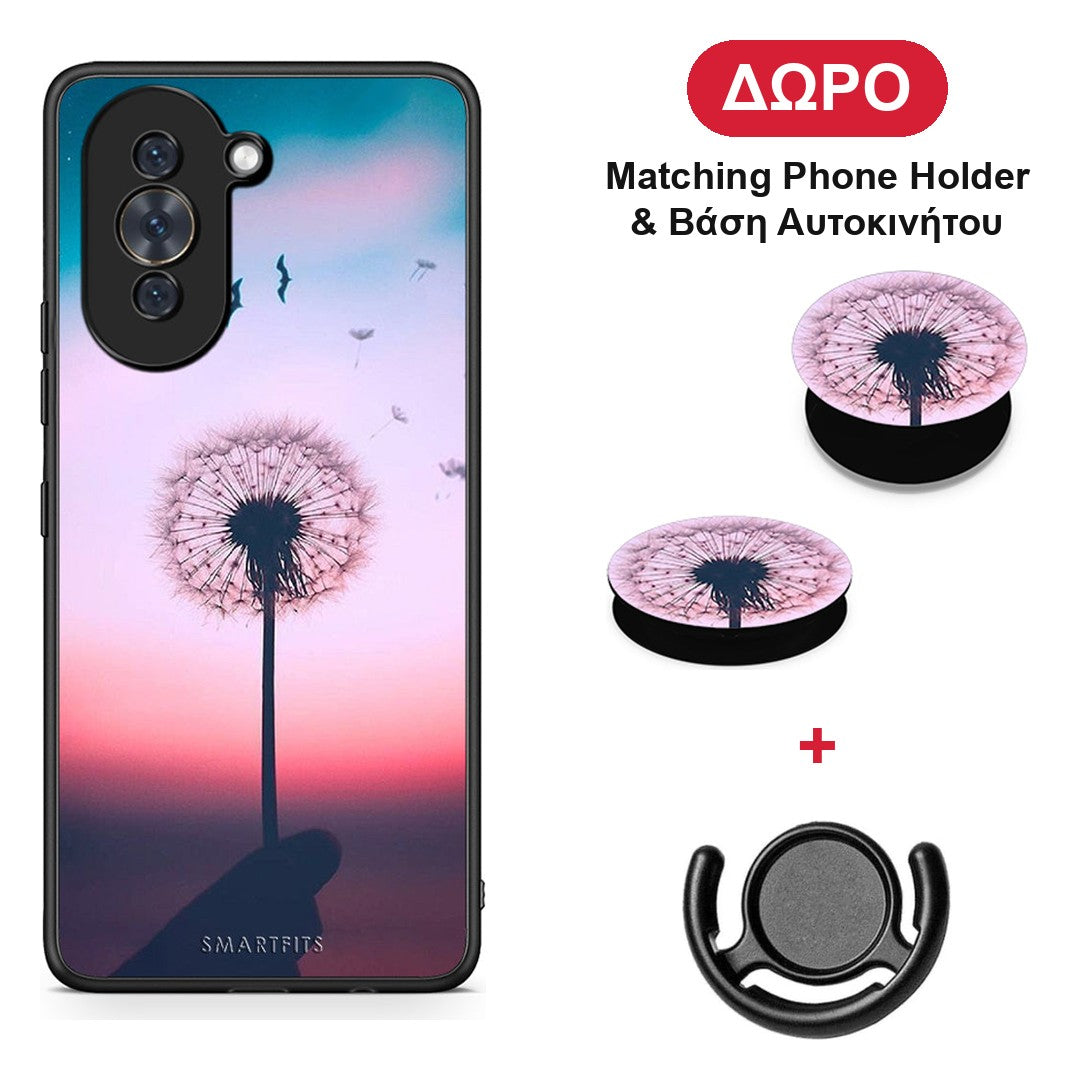 Boho Wish - Huawei Nova 10 θήκη + Δώρο Phone Holder & Βάση Αυτοκινήτου