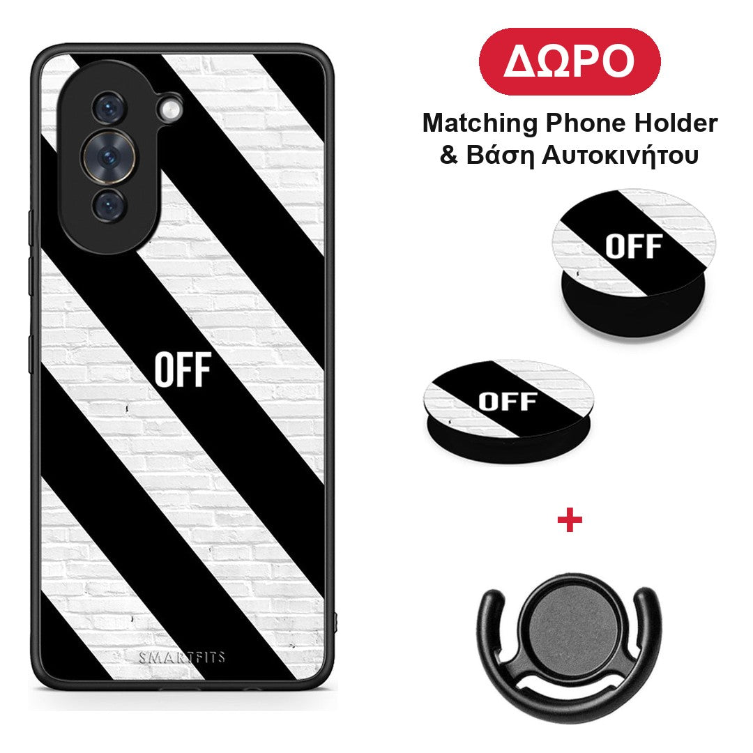 Get Off - Huawei Nova 10 θήκη + Δώρο Phone Holder & Βάση Αυτοκινήτου