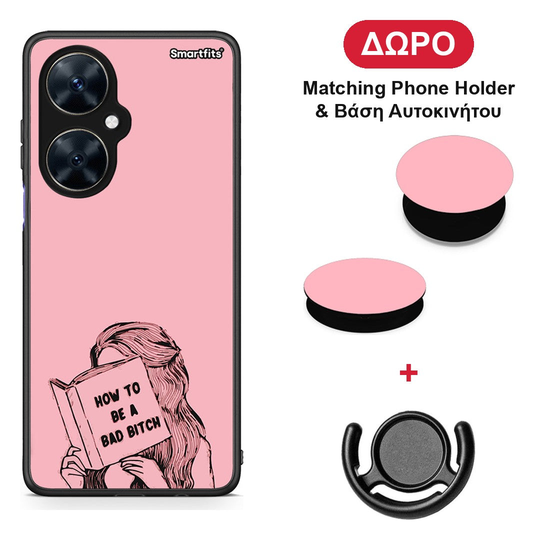 Bad Bitch - Huawei Nova 11i θήκη + Δώρο Phone Holder & Βάση Αυτοκινήτου